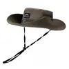Sombreros de Sol de Ala Ancha de Verano para Hombres y Mujeres, Sombreros de Protección Solar de Secado Rápido, Sombreros con Cordón para Acampar, Senderismo al Aire Libre y Pesca