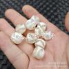 Cuentas Dzi Diente de Tigre Blanco, Cuentas de Estilo Antiguo, Cuentas Sueltas de Jade, Cuentas de Barril Lulutong de Ágata Blanca, Accesorios para Pulseras, Cuentas Hechas a Mano