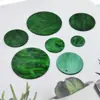 Nuezas Piezas Redondas Coloridas de Imitación de Concha Acrílica Adornos Colgantes para Carrillones de Viento Materiales Hechos a Mano para Ropa Accesorios para Joyería DIY