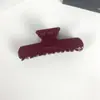 Pinza para el cabello rectangular de acetato texturizado, estilo minimalista, accesorio elegante para el cabello, pinza de tiburón de alta gama estilo francés, pasador versátil
