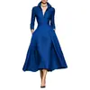 Otoño 2026 Nuevo Vestido de Moda Casual Versátil para Mujer de Comercio Exterior Europeo y Americano Elegante de Corte Ajustado Largo