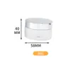 Set de botellas de vidrio cosmético personalizadas de 120 ml para envases de sérum y loción, tarro de crema facial de 50 g, puede ser de marca OEM