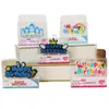 Velas de Cumpleaños Personalizadas de Letras Dibujos Animados Coloridas Decoración para Hornear Pasteles Creativa Marca de Letras Inglesas Velas para Fiesta