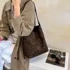 Bolso de mano versátil de moda, estilo retro nuevo, bolso de hombro, bolso tipo cubo, bolso de gran capacidad, bolso tote, bolso cruzado para mujer
