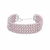 Moda Europeia e Americana Jóias Destaque ABS Popular Colar Feito à Mão Multi-camada Pérola Pescoço Cadeia Pescoço Acessórios Mulheres chocker