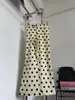 Venda Direta da Fábrica Calças Flare Estilo Preguiçoso para Mulheres Verão 2025 Novo Cobrindo o Quadril Emagrecedor Poá Casual Reto Longo