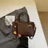 Bolso Cruzado de un Solo Hombro Nuevo de Color Sólido Versátil 2024, Bolso Cuadrado Pequeño, Bolso Vintage para Mujer, Bolso Pequeño Simple para el Trabajo