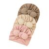 Ins Nuevo Gorro Turbante con Orejas de Conejo para Bebé Patrón Jacquard para Niños Sombrero Indio Suministros Transfronterizos Gorro en Forma de Campana