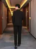 Ropa Nueva para Hombre Estilo Chino, Traje Zhongshan para Novio de Boda, Nuevo Modelo 2026 Traje de Boda, Conjunto de Traje de Compromiso, Traje Tang Tradicional Estilo Chino
