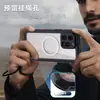 Adequado para iPhone 16 Pro Max Pimenta Vermelha Capa à Prova d'Água Tampa Traseira Transparente Capa para Mergulho ao Ar Livre Capa Anti-Queda para Celular