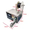 Máquina de amarrar Kun Jin totalmente semiautomática máquina de amarrar cabo de alimentação de dados saco de embalagem de frutas e alimentos fio dourado