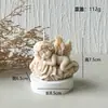Vela de Aromaterapia Ángel Rosa Transfronteriza Accesorios para Sesiones Fotográficas Decoración de Escritorio Ceremonia de Boda Vela Artística vela