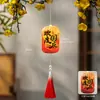 Festival do Meio Outono e Dia Nacional Estilo Tradicional Pequenas Lanternas Penduradas Decorações, Novo Estilo Chinês Decoração de Atmosfera Festiva para Lojas de Shopping Externas