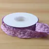 Nova fita floral em relevo de 2,5 cm para embalagem de flores, amarração de buquês, DIY de presentes, materiais para confeitaria de bolos, 10 jardas