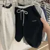 Pantalones de Chándal Finos de Moda para Niños y Niñas, Temporada de Primavera y Otoño, con Estampado de Letras, Pantalones Jogger Holgados de Bloques de Color para Niños