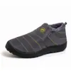 Novas Botas de Algodão Quentes de Tamanho Grande para o Inverno com Forro de Lã, Botas de Neve Espessadas Estilo Velho Pequim, Sapatos Casuais Quentes