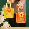 Bolsa de Fieltro para Regalo del Día del Maestro, Gratitud para los Maestros, Artística y Práctica, Gran Capacidad, Bolso de Mano de Fieltro Estilo Ins