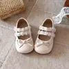 Zapatos de Cuero para Niñas 2026 Nuevo Otoño Zapatos de Princesa con Lazo para Niños Transpirables para Bebé Niña Suela Suave Zapatos Individuales Zapatos para Niños Pequeños Modernos
