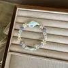 Pulsera de Cuentas de Color Dopamina de Verano con Concha Cerámica Nicho Perrito Pulsera Divertida de Cuentas para Niños para Mujeres
