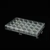 Venda Direta de Fábrica Caixa Plástica Transparente Caixa Plástica PS Material Caixa de Armazenamento de Joias Caixa de Costura Caixa de Botões