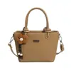 Bolso de diseño de nicho de alta gama para mujer, nuevo bolso de mano versátil de moda 2026, bolso tote, bolso de hombro, bolso cubo cruzado