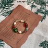 Edición Limitada de Navidad ~ Pulsera Trenzada de Hombre de Jengibre Infantil con Atmósfera Exquisita, Linda y la Más Fácil para Combinar Joyería de Diseño