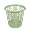 Cubo de Papel Hueco para el Hogar Simple para Baño Sala de Estar Cubo de Basura de Plástico Cubo de Basura Hueco para el Hogar Cubo de Papel al por Mayor