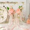 Juego de Vajilla Cerámica para Recién Casados, Tazón y Plato, Regalo de Boda y Compromiso de Alta Calidad para la Novia y el Novio, Caja de Regalo de Gama Alta para Parejas