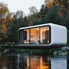 Cabana de Paisagem para Acampamento Espacial de Celebridade da Internet em Anshan Cabana de Pousada Cabine de Design de Cabine de Comércio Inteligente em Shenyang