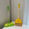 Juego de Escoba y Recogedor Infantil Mini Mopa Artefacto de Limpieza para Jardín de Infancia Juguete Aspiradora para Estimulación Infantil