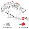 Hebilla de fijación para decoración interior del panel de instrumentos BMW Serie 3 E46 E90 X5