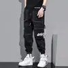 Pantalones casuales de primavera y verano para hombre, estilo coreano, de marca de moda, talla grande, holgados, con bolsillos y combinables.