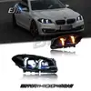 Adecuado para Ensamblaje de Faro Serie 5 de Bmw 10-17 F10 F18 Faro Fang Modificado Luz Diurna Led Dirección