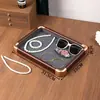 Bandeja de Exibição de Joias em Estoque para Anéis, Colares, Pulseiras, Jade e Pedras Preciosas; Bandeja de Visualização de Joias de Madeira de Alta Qualidade