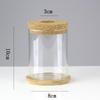 Criativo vaso de vidro hidropônico transparente micro paisagem ecológica decoração do tanque de peixes rabanete verde planta hidropônica arranjo de flores artesanato