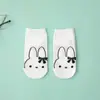 Calcetines para Mujer Primavera y Verano Dibujos Animados Lindos Estilo Preppy Coreano Blanco Elegante Estéreo Casual Versátil Estilo Japonés Estilo Boca Baja Tubo Corto
