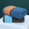 Toalhas de Algodão Casal Masculino para Uso Doméstico Adulto, Lavagem de Rosto e Banho, Toalhas Gaoyang Engrossadas Tingidas em Fio, Fabricante Pode Enviar Diretamente, Absorvente