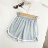 Pantalones Cortos Deportivos Sexy de Chica Caliente Transfronterizos Europeos y Americanos para Mujer Verano Color Melocotón Ajustados para Fitness Yoga Running