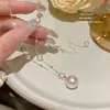 Collar de Perlas de Zirconia Estilo Francés, Lujo Ligero, Moda de Alta Gama, Cadena Versátil para Clavícula, Personalizado y Exquisito, Gargantilla Versátil de Deseo Puro