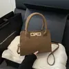 Bolso Retro esmerilado de nicho para mujer 2025 Nuevo de exportación Moda de alta calidad Textura Bolso bandolera Bolso cruzado casual