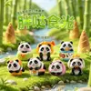 A Vida Diária Feliz do Grupo Urso Caixa Surpresa Criativa Tendência Figura de Boneco Macio Fofo Curativa Caixa Surpresa Panda Gigante Caixa Surpresa Item Quente Celebridade da Internet