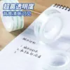 Cinta de Papelería Deli 1.2cm Cinta Pequeña Transparente 1.8cm Los Estudiantes Pueden Romper a Mano Cinta de Papel Adhesivo Hecha a Mano