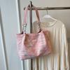 Bolso de Mano Casual Simple 2025 Primavera Nuevo a la Moda Gran Capacidad Commuter Bolso de Axila Bolso Tote de Hombro