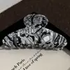 Presilha de Garra Grande em Acetato de Forma Crescente de Alta Qualidade para a Parte de Trás da Cabeça, Versátil e Elegante, Acessório de Cabelo Pinça Novo na Moda de Dongdaemun, Coreia do Sul
