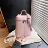 Bolsa para Teléfono Móvil, Mini Bolso Pequeño, Bolso Cruzado Elegante de Moda de Verano Nuevo 2026 para Mujer, Bolso Cubo de Mano Súper Popular