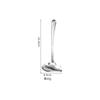 Juego de utensilios de cocina espátula de acero inoxidable para el hogar, espátula para saltear, cuchara para olla caliente, colador, cuchara para servir de restaurante, polvo, bistec