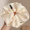 Goma para el pelo con lazo estilo coreano para mujer, Accesorio para el pelo extragrande de alta gama, Goma elástica para el pelo estilo perezoso