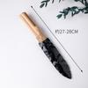 Daga de Obsidiana Piedra Bruta de Obsidiana Pulida csgo Modelo de Cuchillo Garra sin Filo Artesanías de Cristal Venta al por Mayor