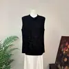 Zhi LiNovo Estilo Chinês Elegante Slim-Fit Estilo Nacional Crochê Gola Alta Top 2026 Verão Novo Simples e Único Moda Feminina