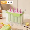Moldes para helado para uso doméstico, moldes congelados para paletas de grado alimenticio, un juego completo de moldes para cubitos de hielo caseros para niños